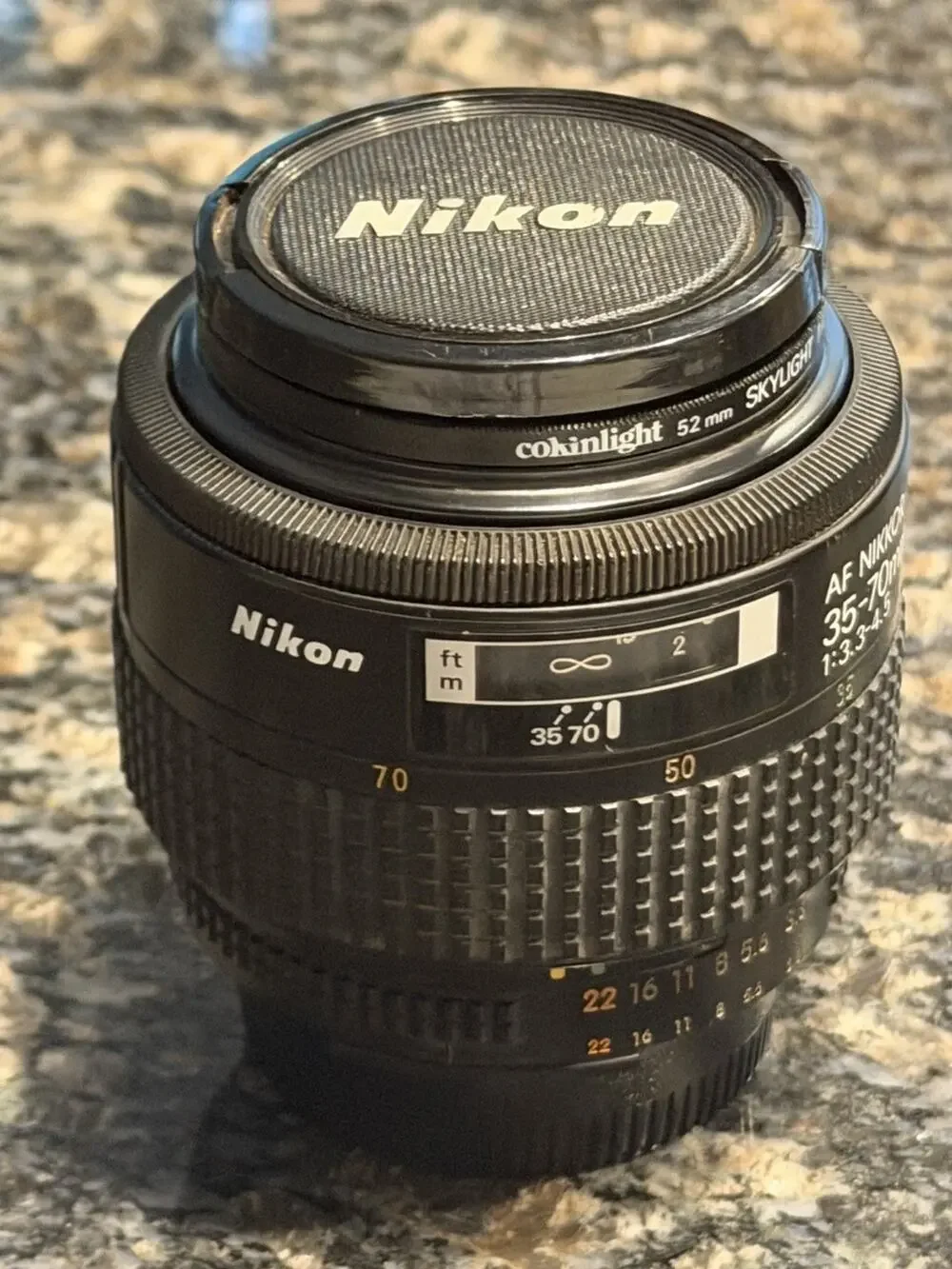 Nikon AF Nikkor 35-70mm 1:3.3-4.5 Camera Lens 3803/70